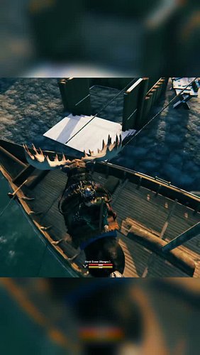 SAILING Moose in #valheim 
| #deepnorth