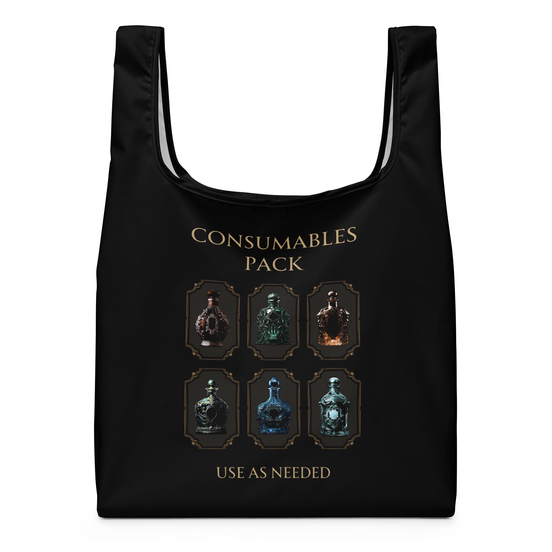Consumables Pack Shopping Bag | Chronic Illness Essentials & Gamer Tote product image (1)