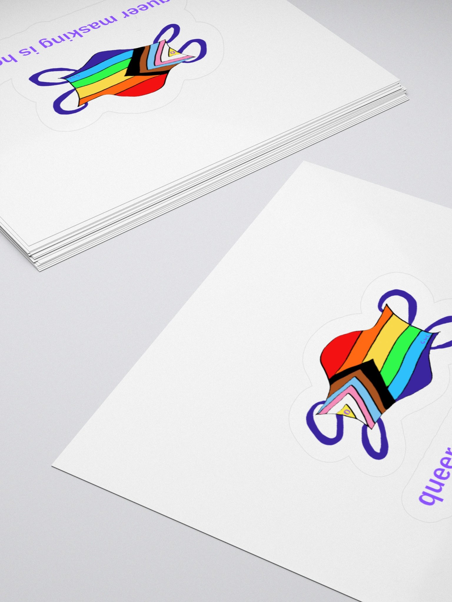 Queer Masking Is Hot sticker product image (11)