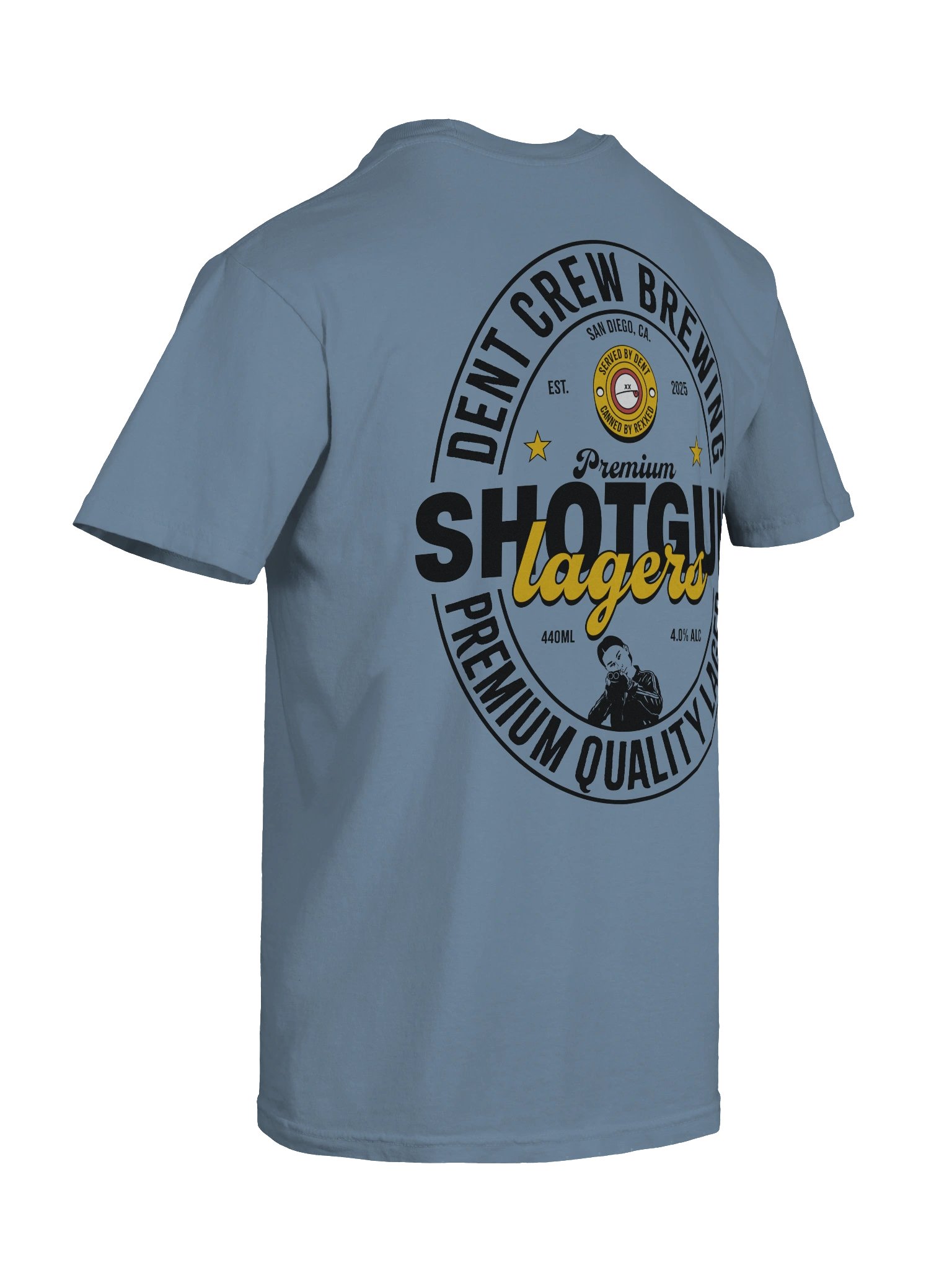 Shotgun Lagers served by DENT T-Shirt product image (10)