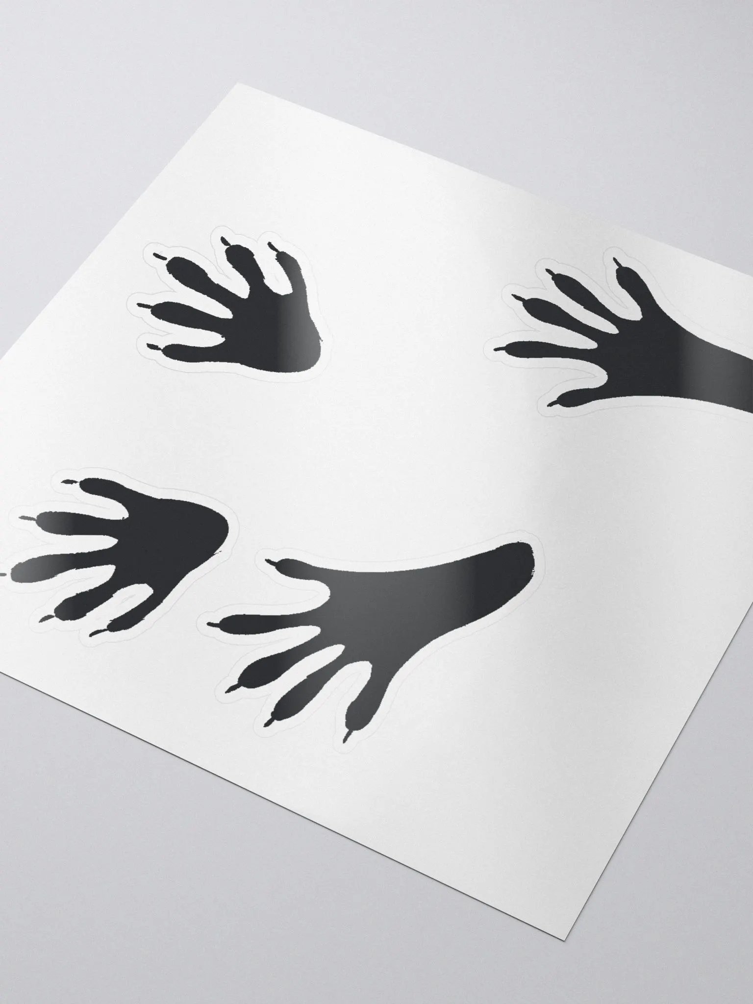 Rascal Prints Stickers Black product image (3)