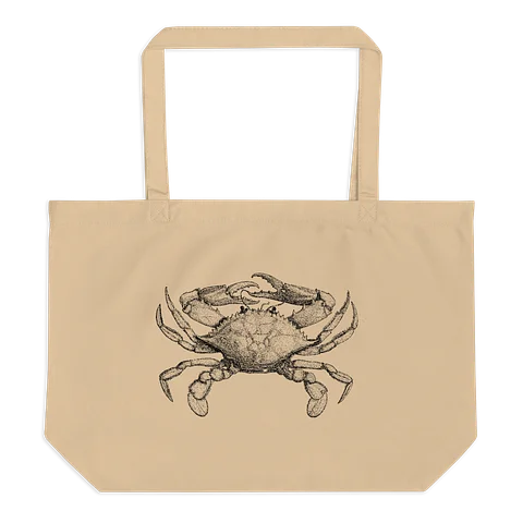 Smithsonian Environmental Research Center Large Crab Tote (Tan) product image (1)