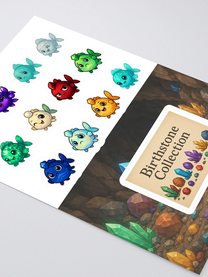 Crystal Birthstone Sticker Collection product image (2)