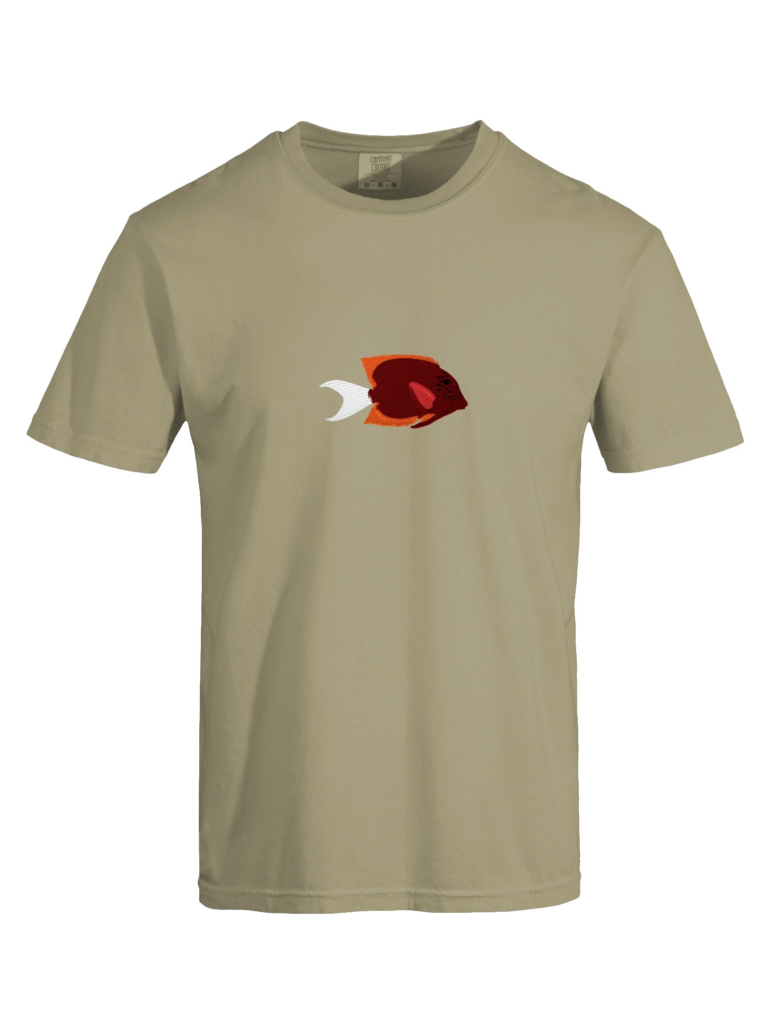 Tomini Tang Embroidered Shirt | Reef Aquarium Fish Embroidery Tee | Saltwater Marine Fish Apparel product image (9)