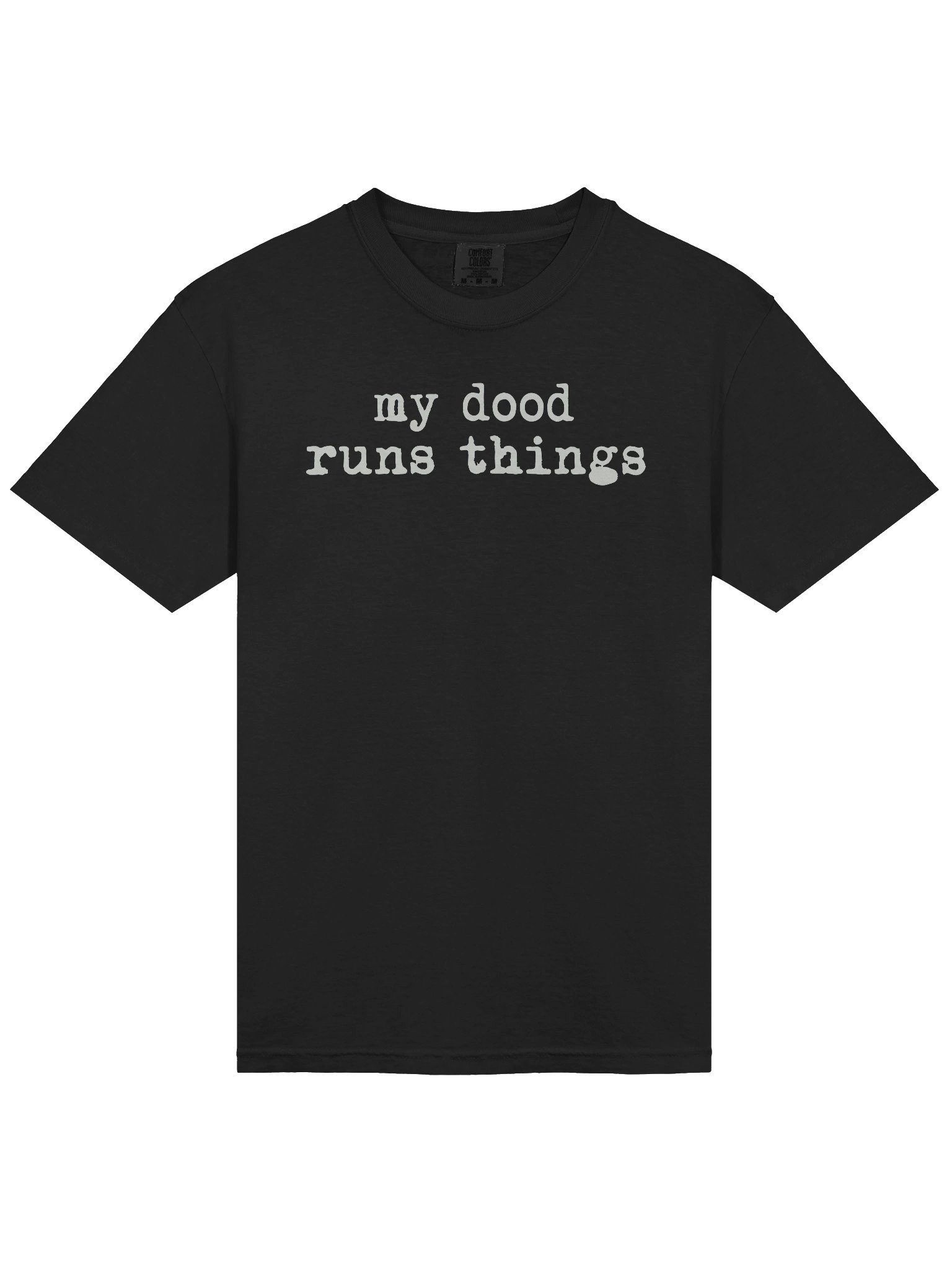 Dood Runs Things Comfort Colors Garment-Dyed Heavyweight T-Shirt product image (19)