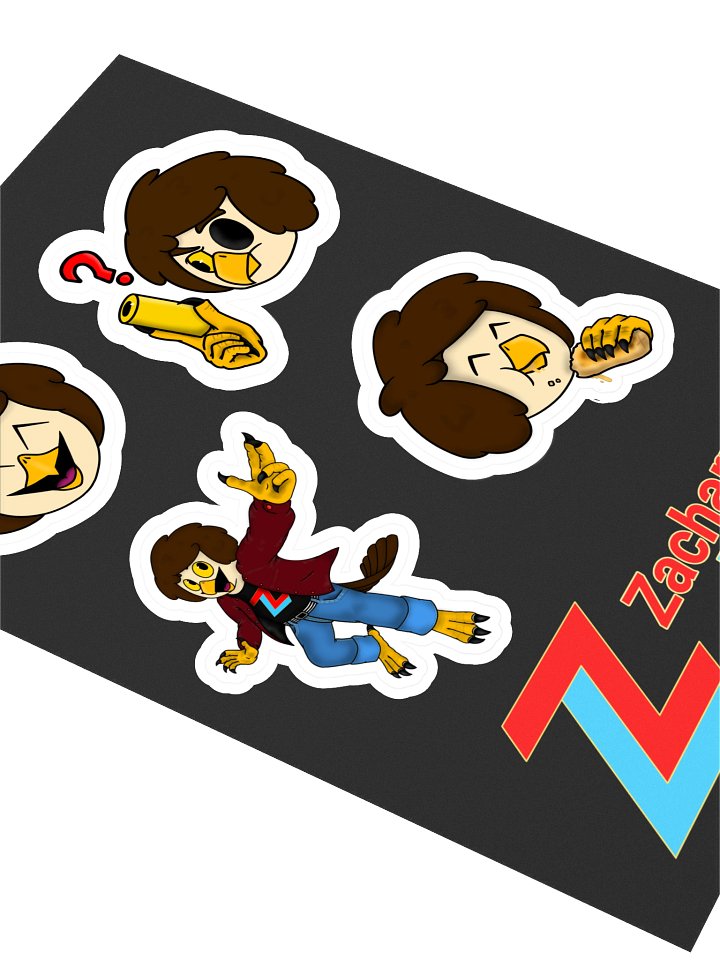 Zach Owl Sticker sheet product image (2)