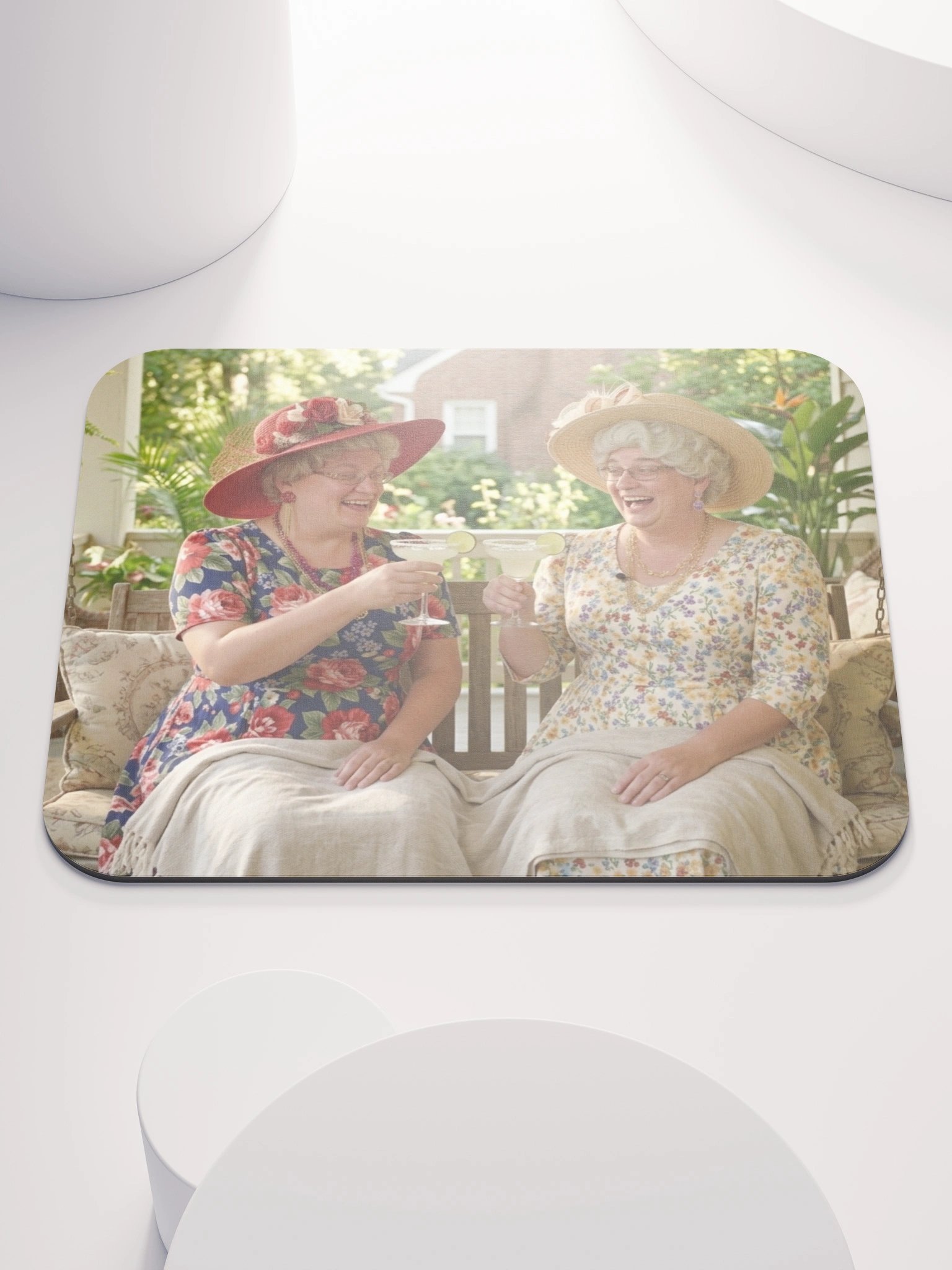 Friends and Cocktails Mouse Pad product image (1)
