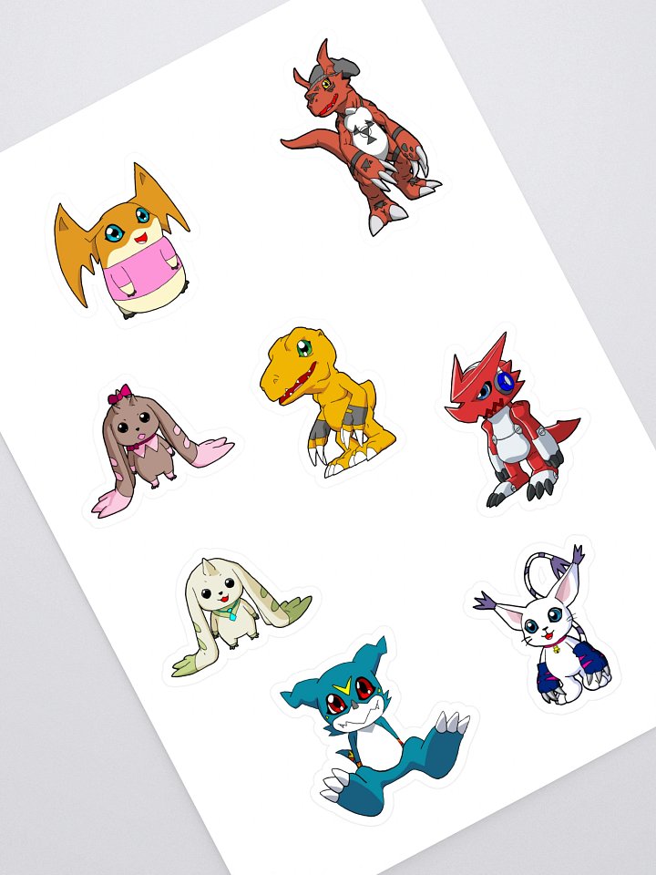 Dcrew Collection Sticker Sheet product image (1)