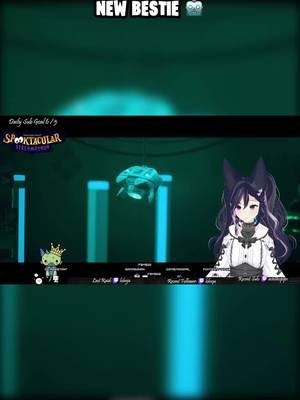found a new bestie, are you my mom? 🤖 #stray #gaming #cute #gamergirl #kawaii