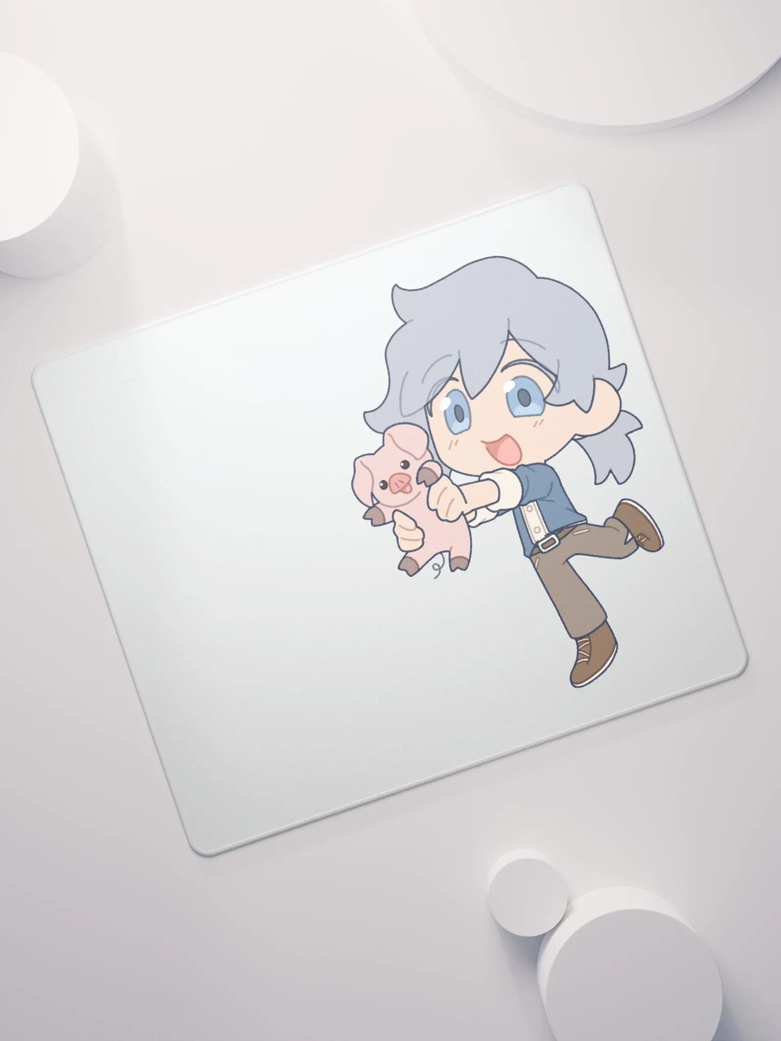 Hosuh with Piggy Gaming Mousepad product image (7)