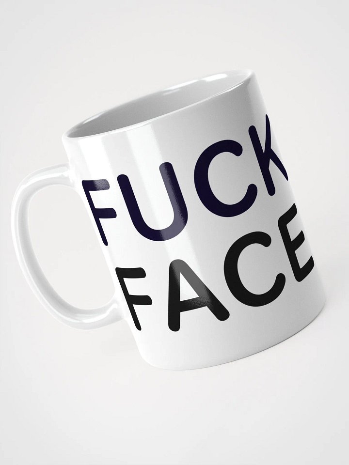 FUCKFACE Mug - Real Edition, All-white product image (2)