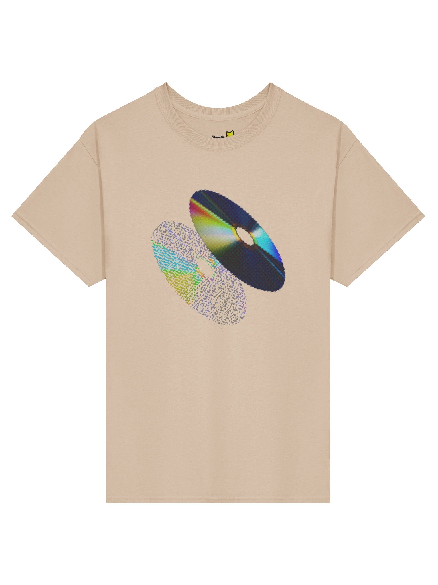 Retro Holographic CD (T-Shirt) product image (1)