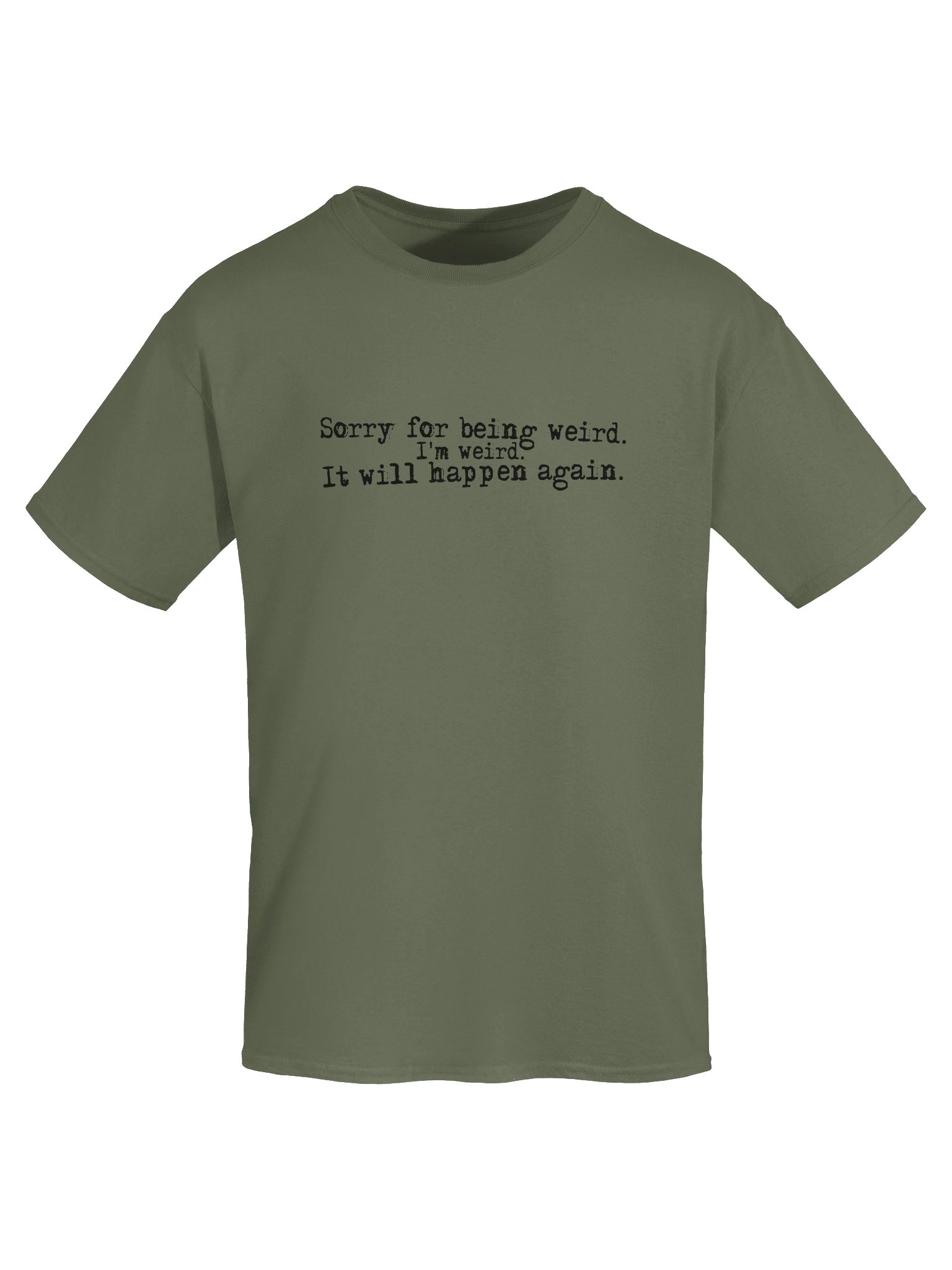 T-SHIRT - WEIRD product image (1)