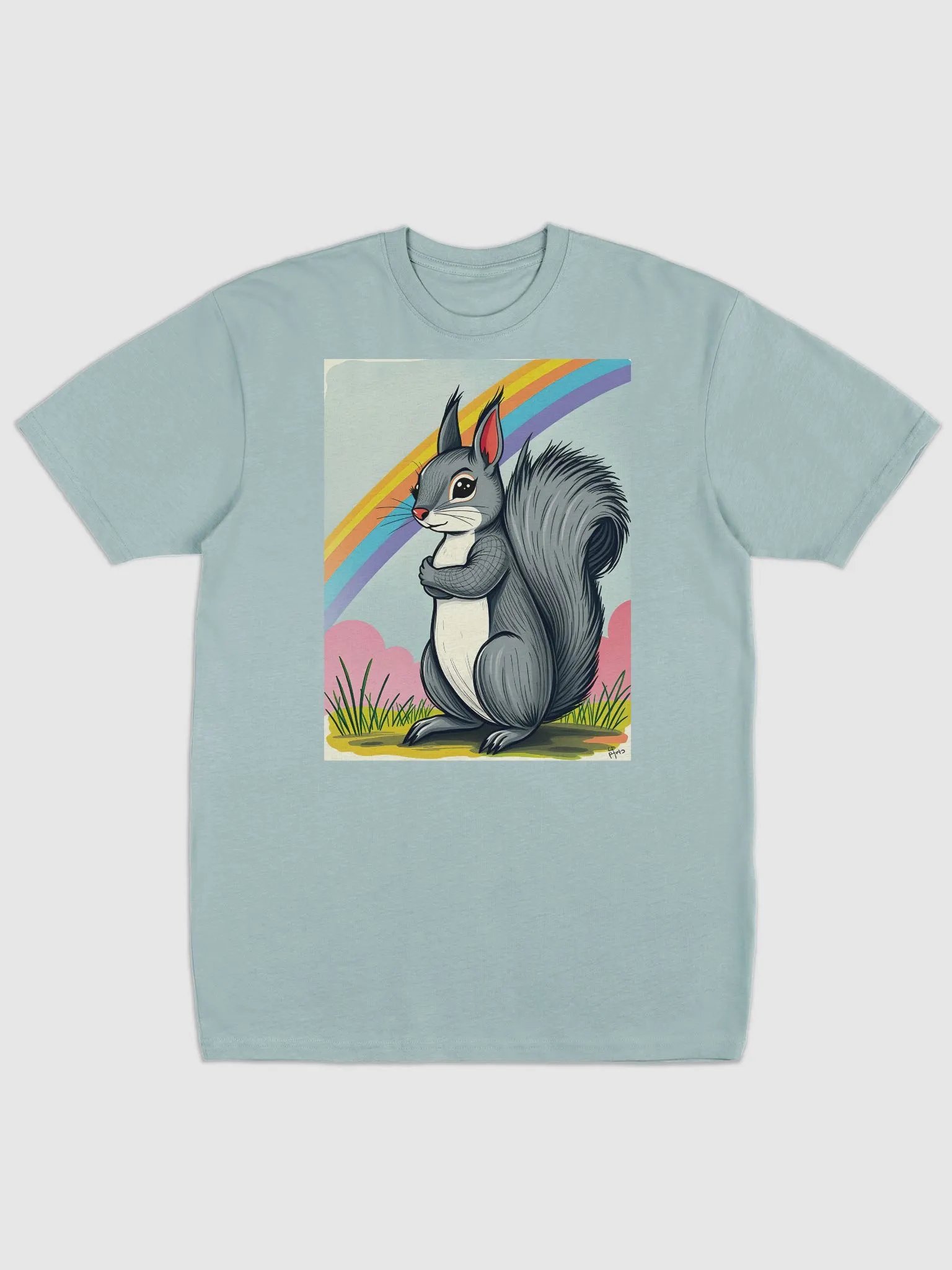 Rainbow Squirrel Unisex Tee product image (1)