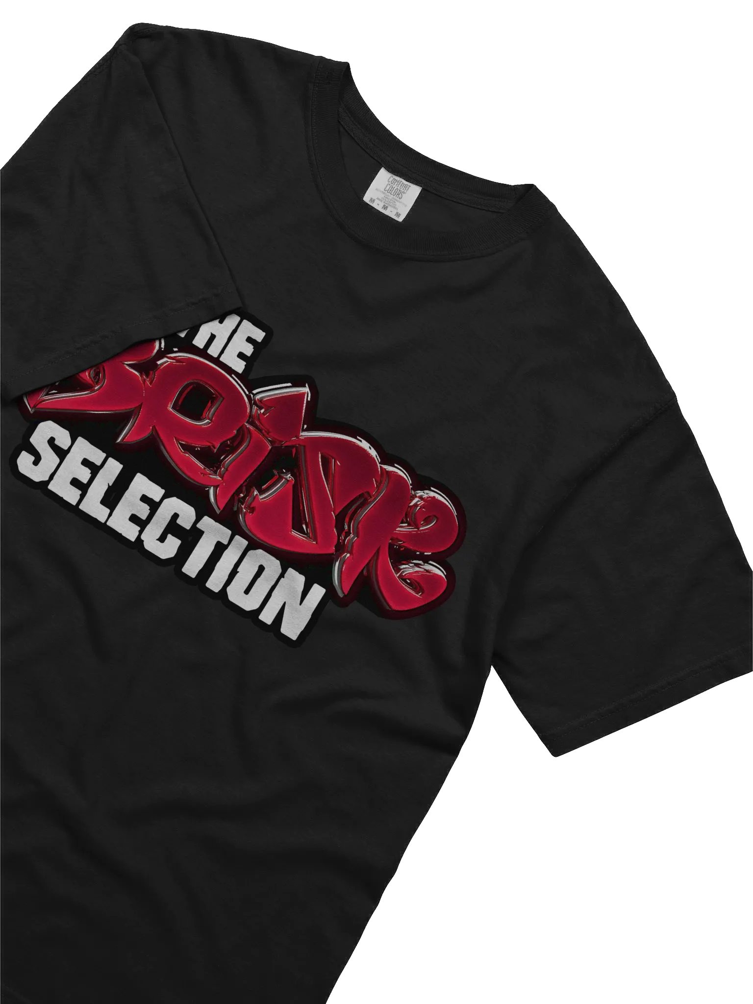 The Brisk Selection Red 3D Logo Tee product image (36)