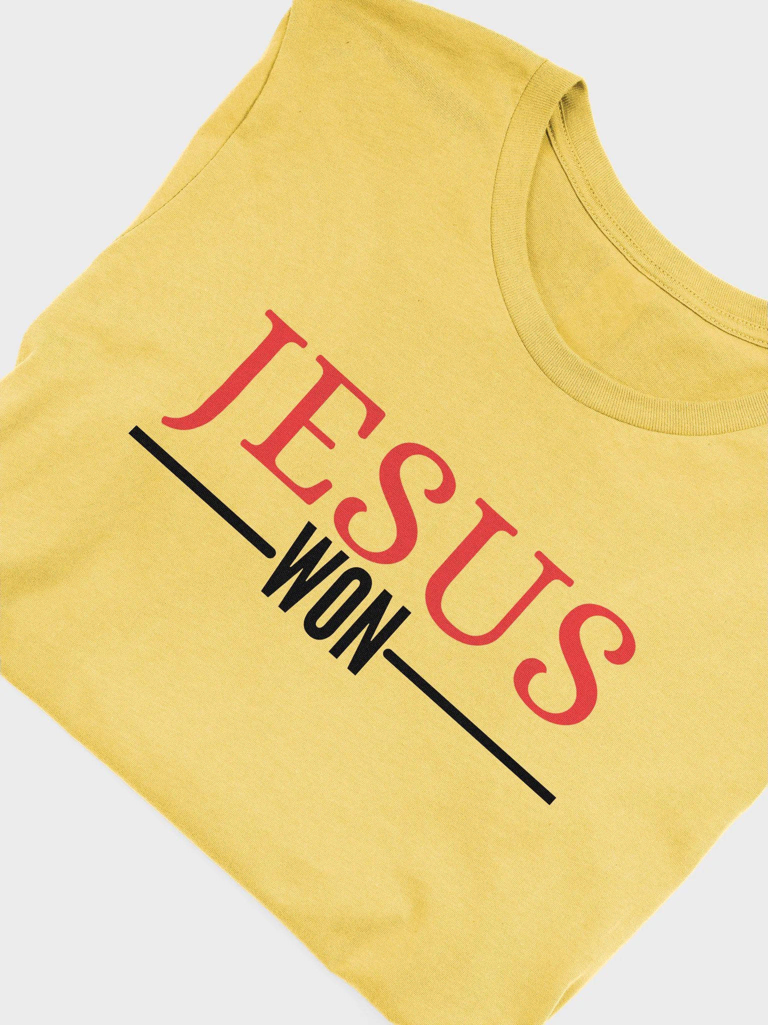 Jesus Won T- shirt product image (25)