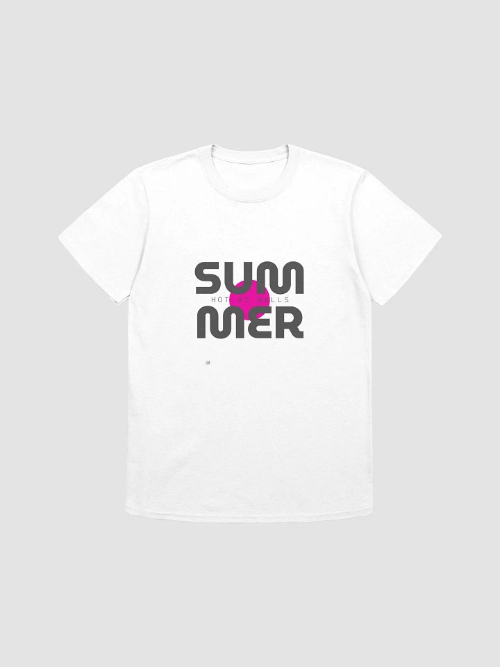 Summer Hot as Balls Graphic Tee – Bold Minimalist Heatwave Statement Shirt product image (1)