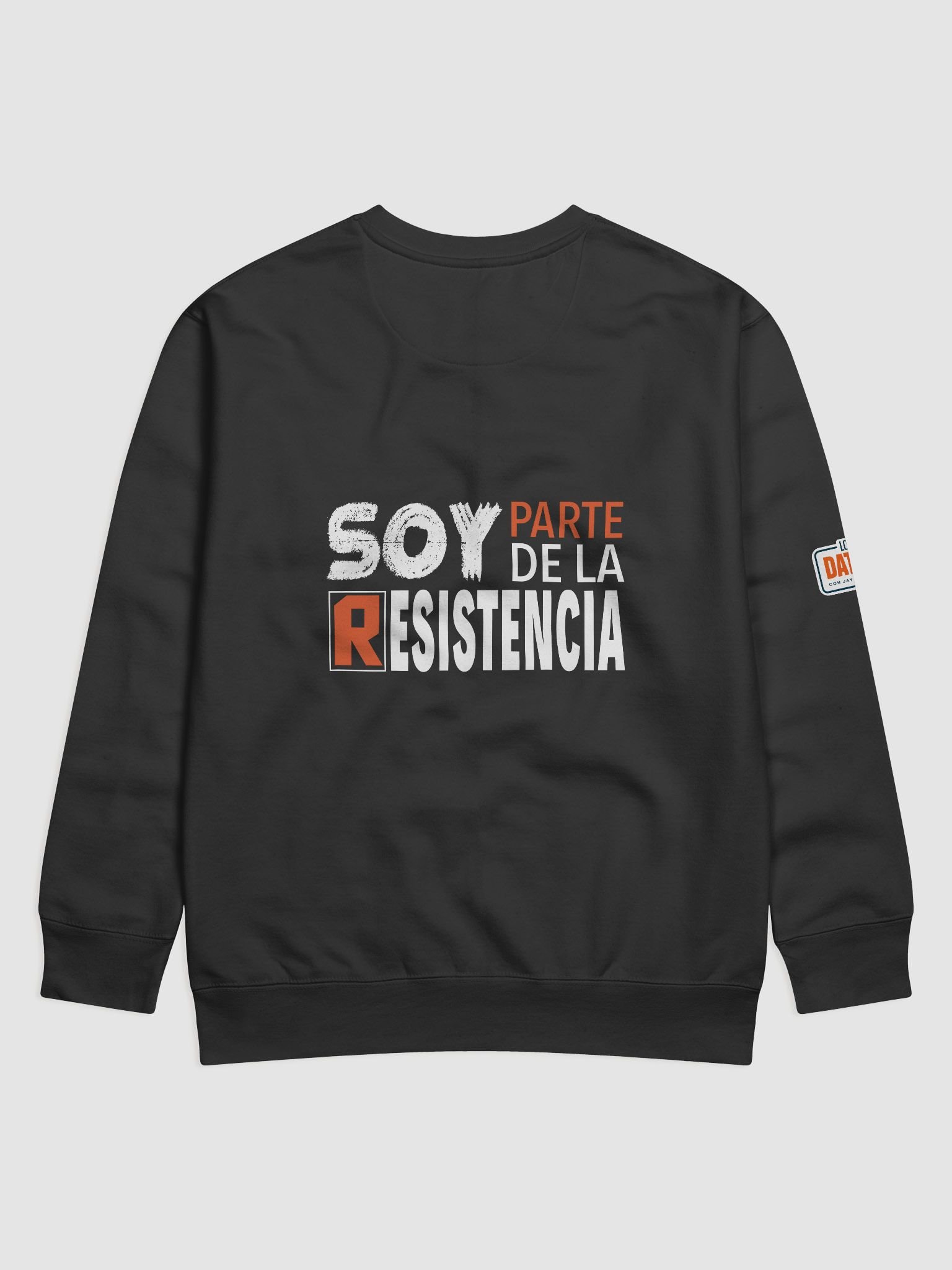 Únete a la resistencia - sweat negra product image (4)