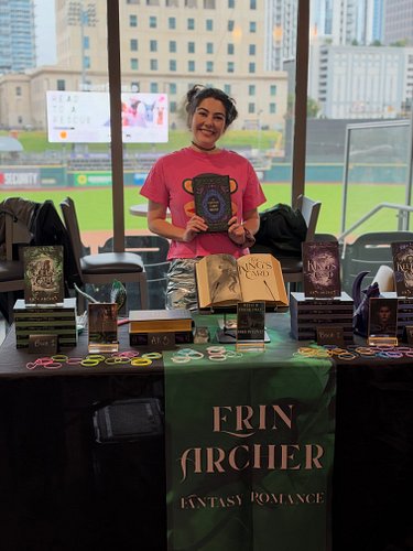 🚨CHARLOTTE BOOKPALOOZA 🚨

If preteen Erin could see me now, selling my books in a Paul Frank tee and butterfly clips 🦋… it’s ...