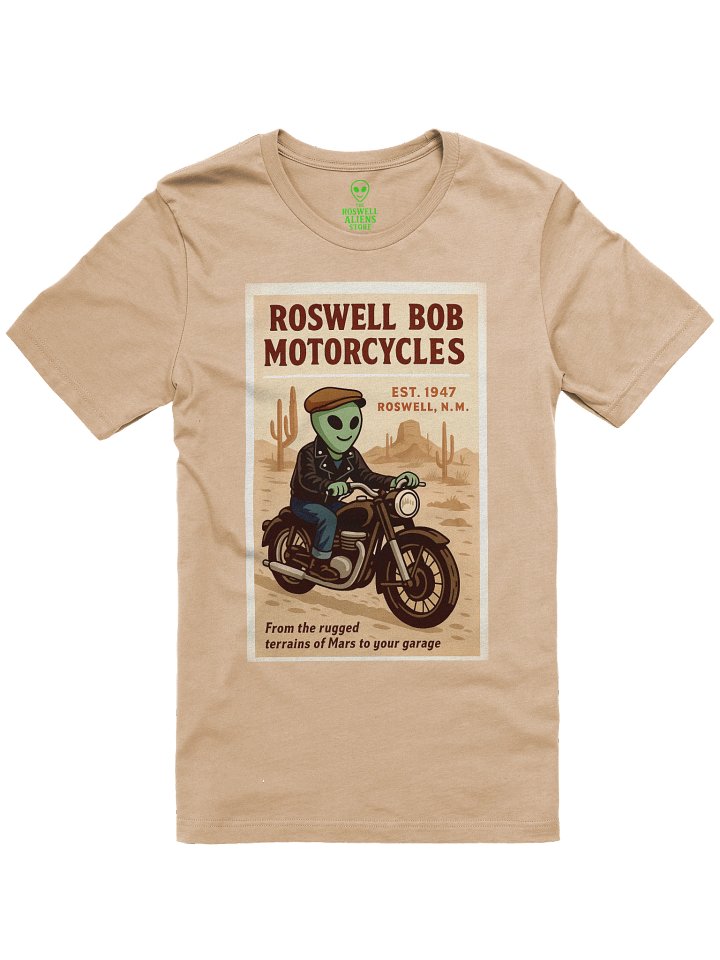 Roswell Bob Motorcycles T-Shirt product image (1)