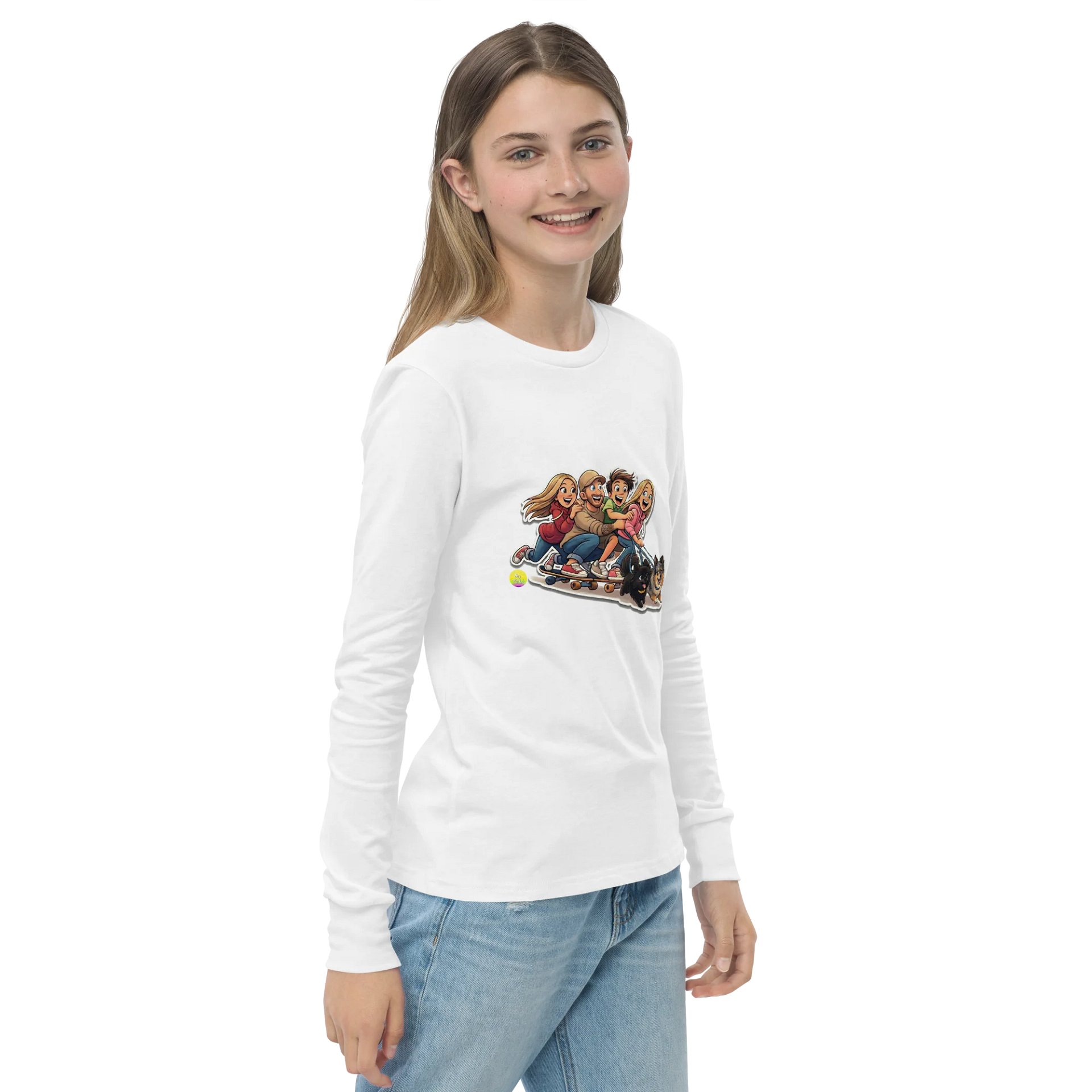 Skateboarding My PB & J Youth Long Sleeve product image (15)