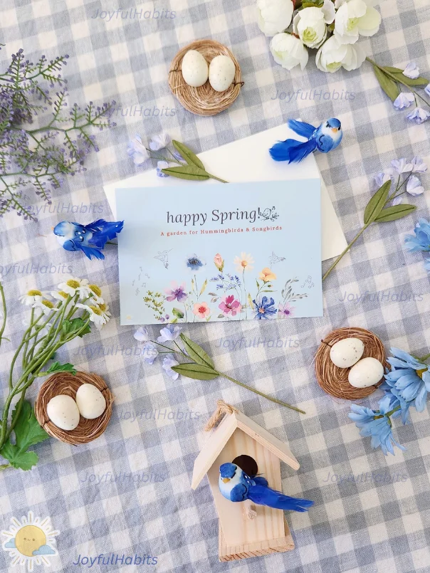 Bird Garden Card-"Happy Spring" product image (2)
