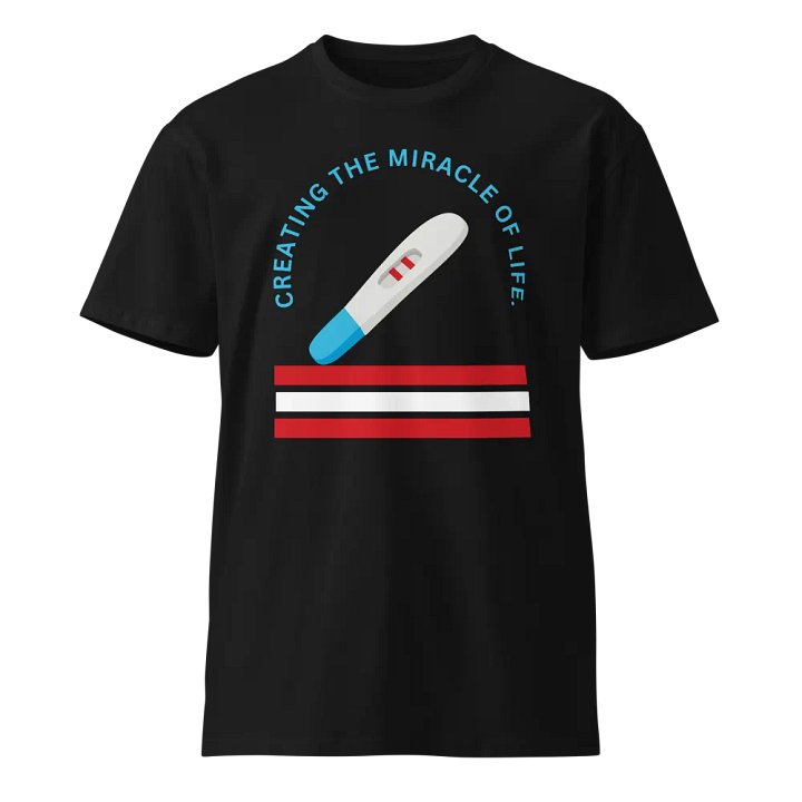 Miracle of Life Pregnancy Test Unisex Tee product image (1)