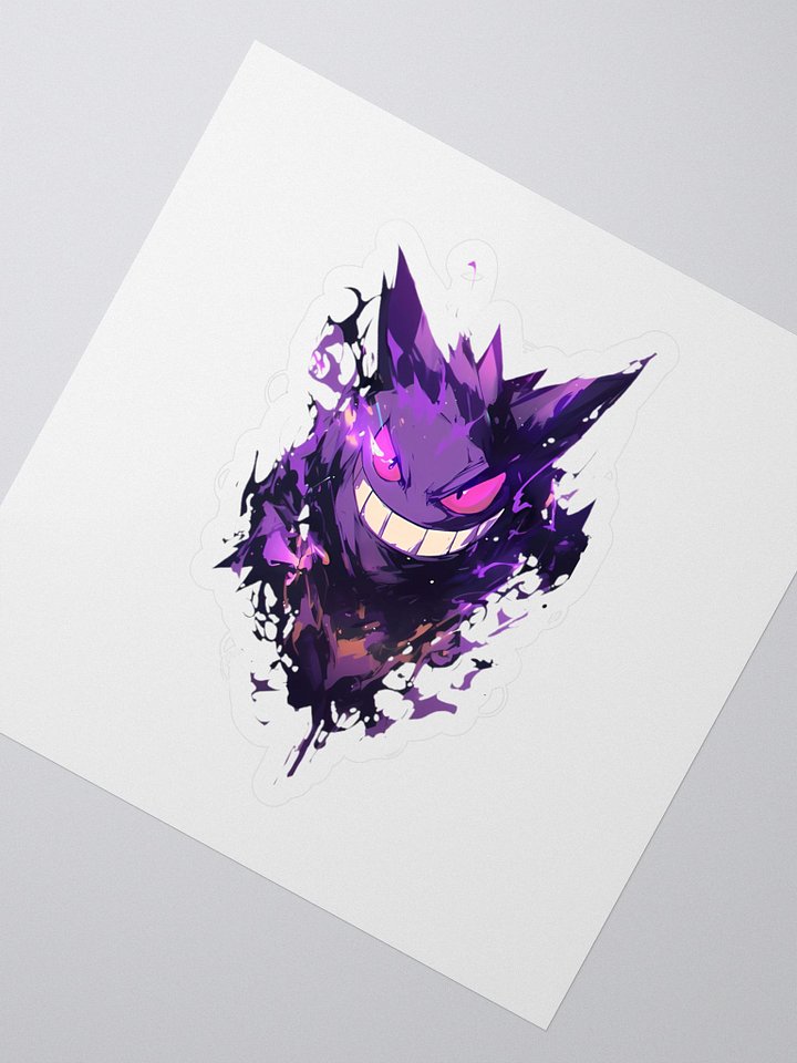 Glowing Ghost Kiss Cut Stickers product image (2)