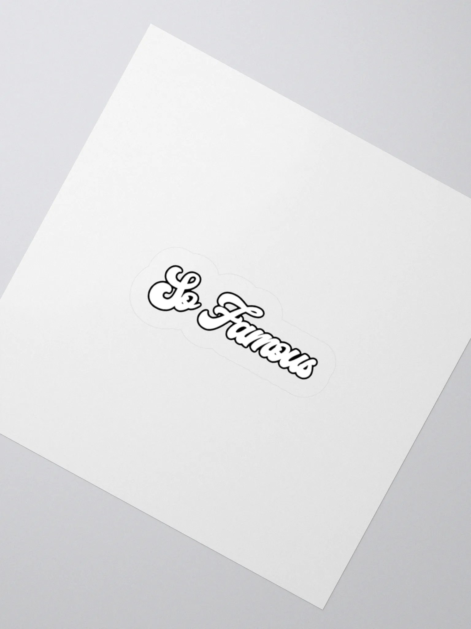 So Famous Stickers product image (5)