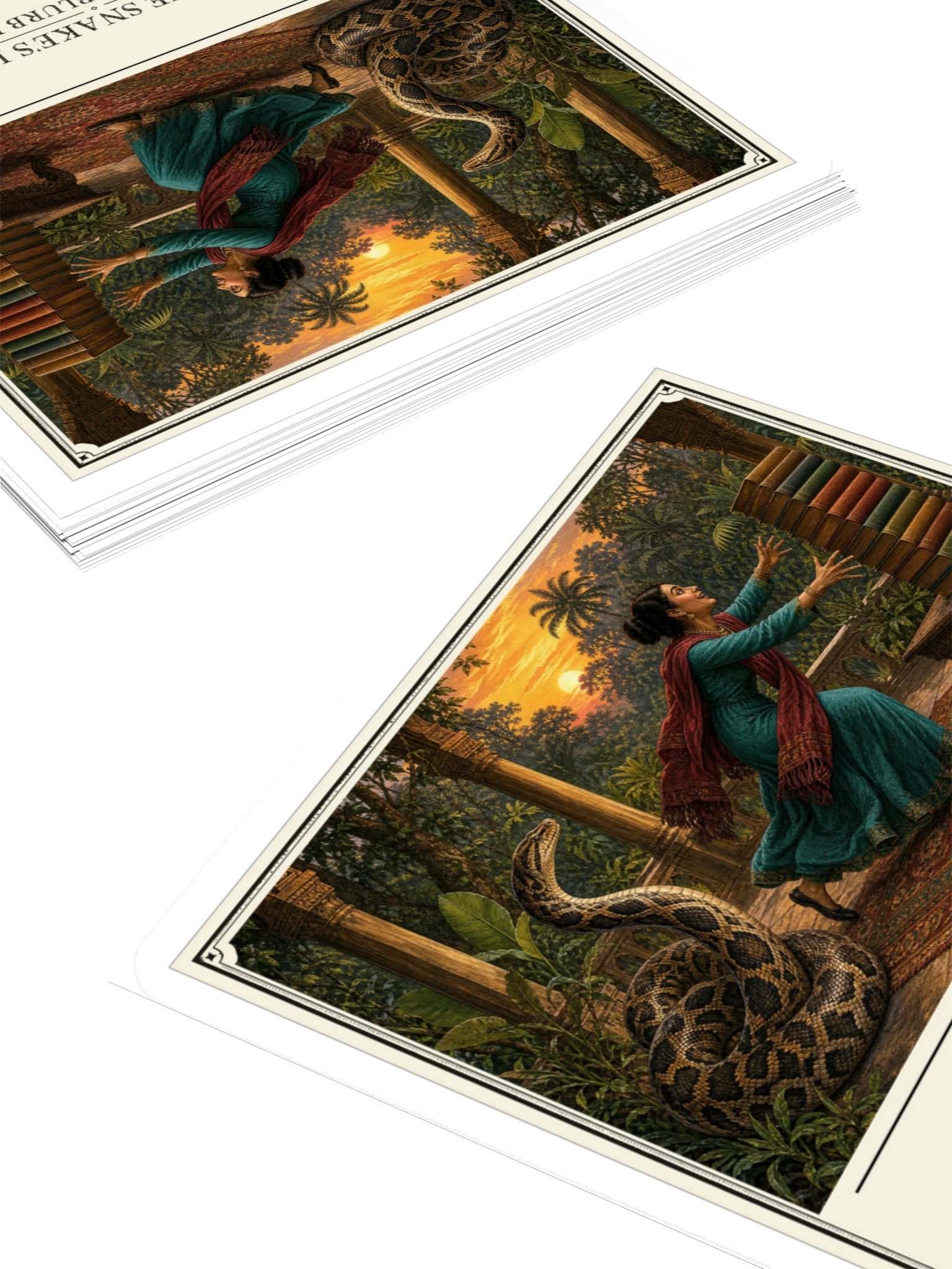 Resisted Snake S Hypnosis Fell For Book -- The Jungle Book Sticker product image (4)