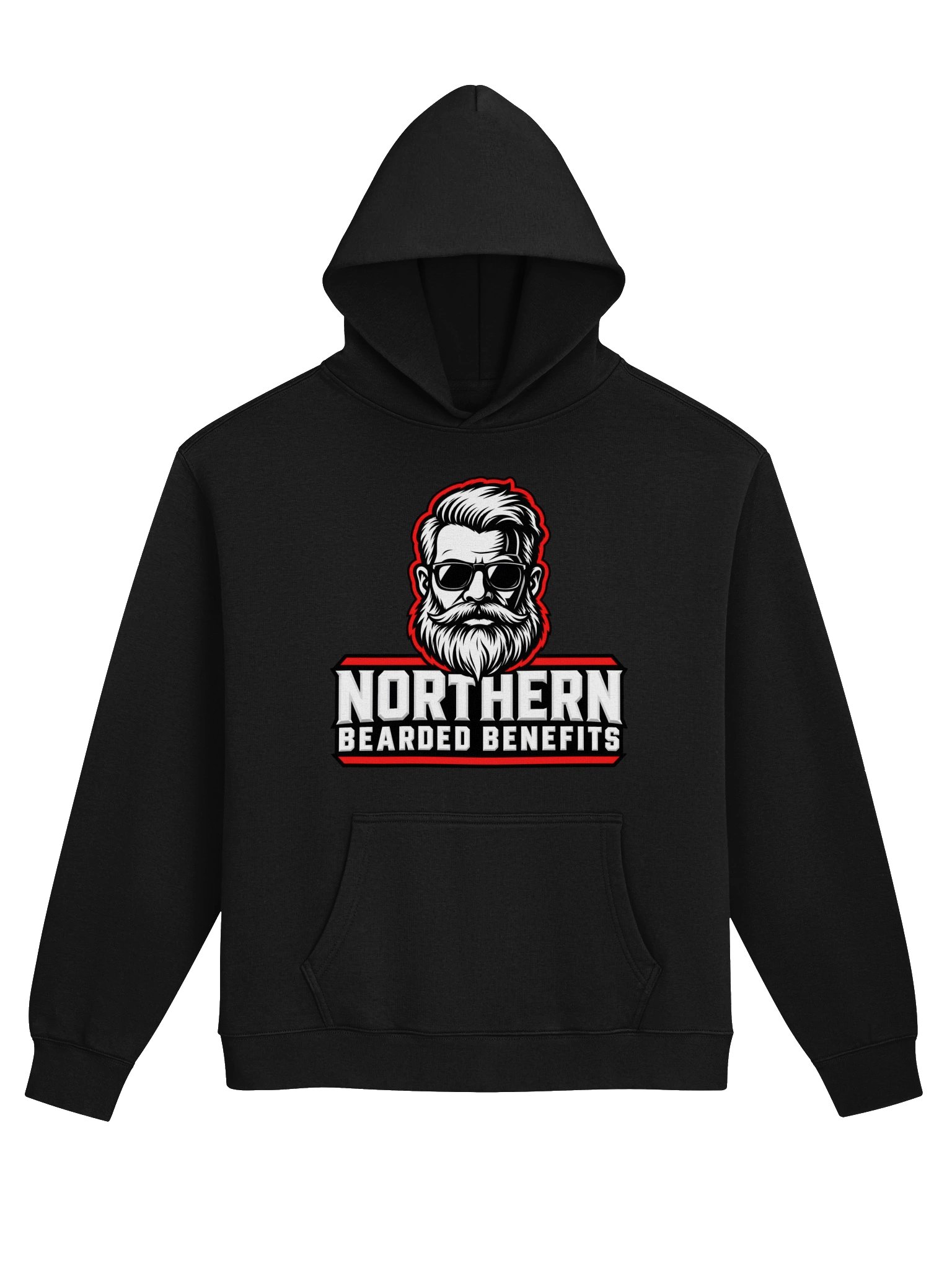 Northern Bearded Benefits™ – Signature Bearded Logo Hoodie product image (2)