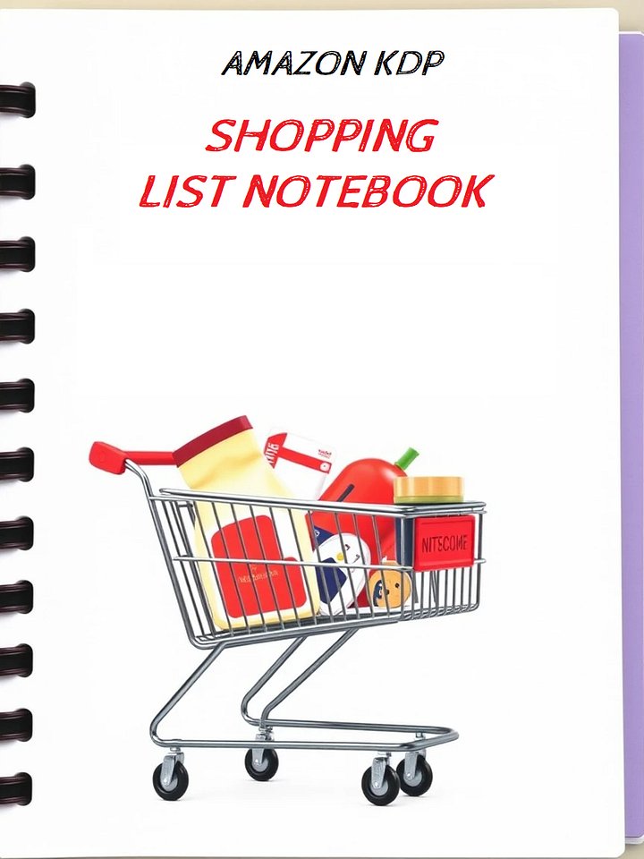 100-Page Shopping List Book: Stay Organized and Simplify Your Grocery Trips product image (1)