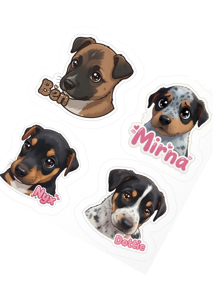 Foster Puppies Stickers product image (4)