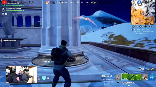 Playing Fortnite with my friends and one of the players I was shooting at starting running away from me...

#twitch #twitchst...