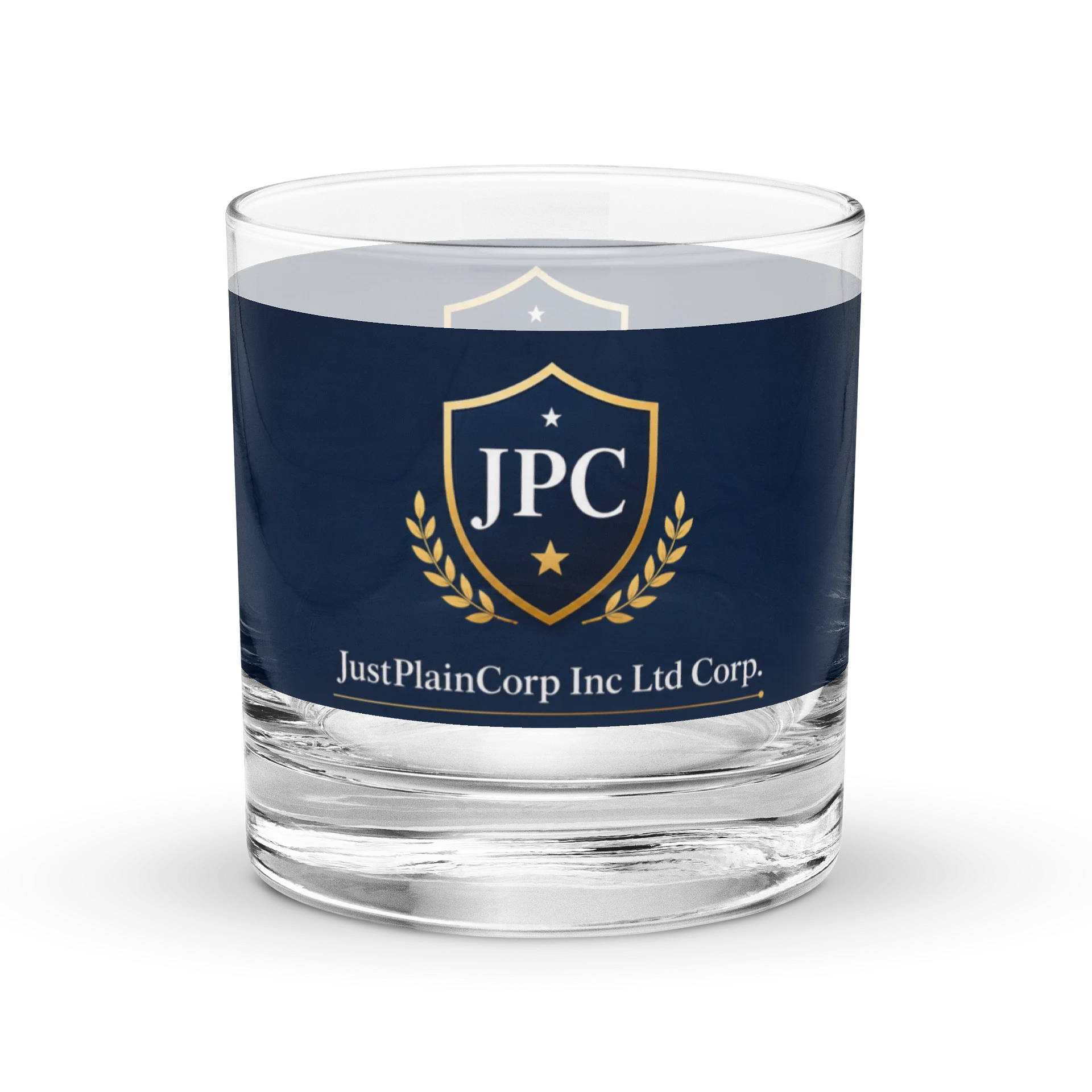 JPC Shield Logo Rocks Glass product image (8)