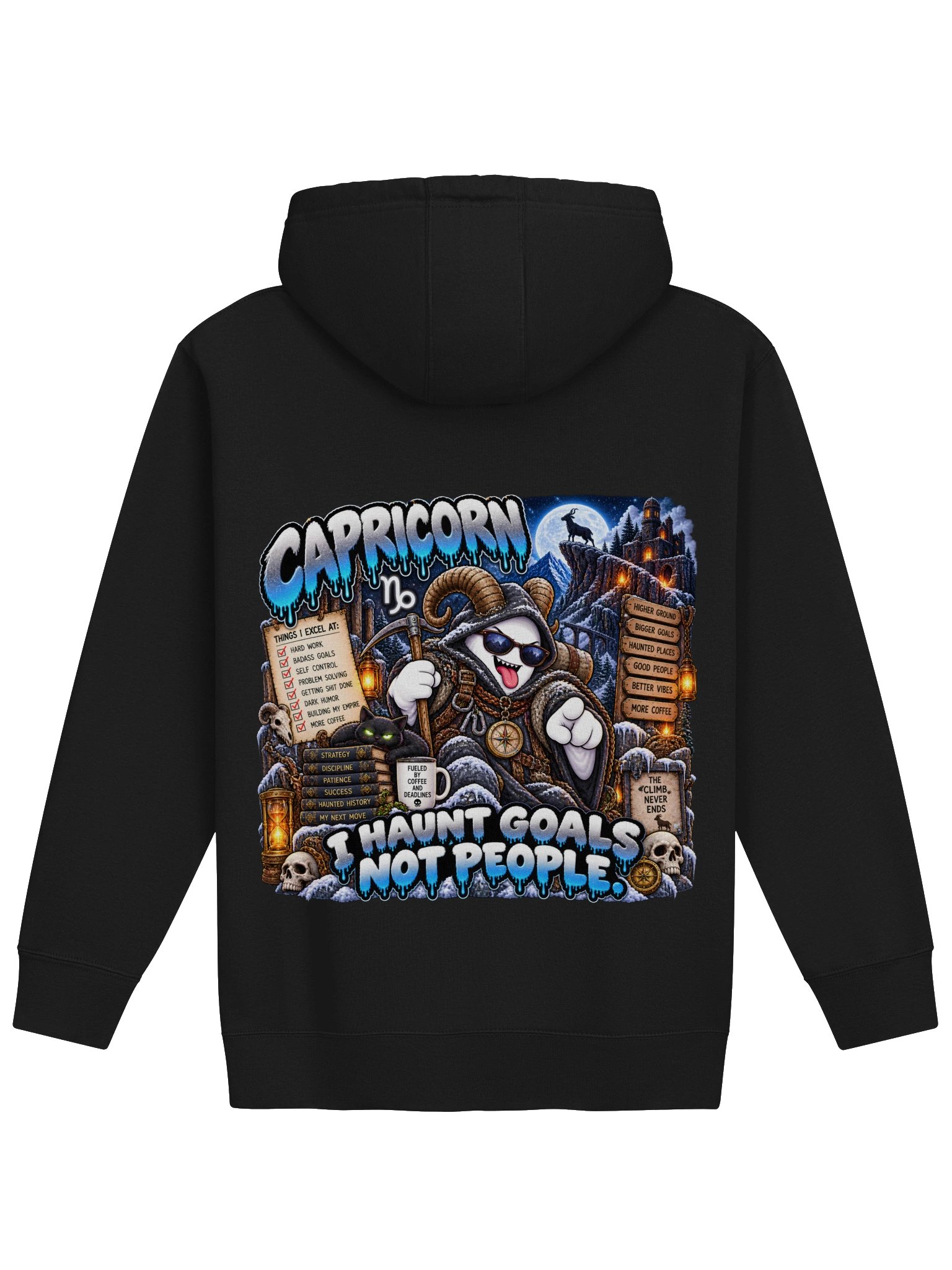 Get Ghosted | CAPRICORN | Signs As Ghosts Hoodie product image (17)