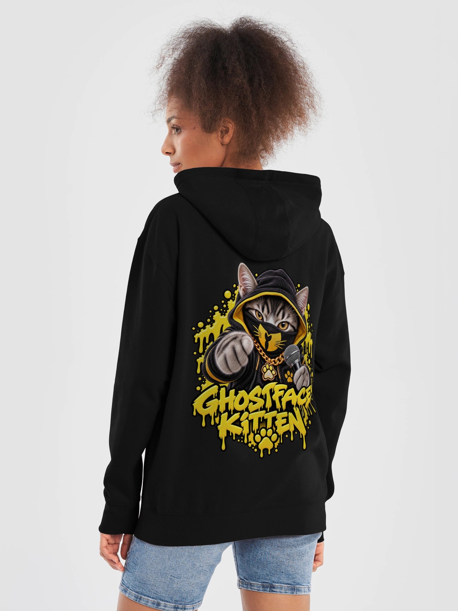 Mew Tan Clan™ – Ghostface Kitten Hoodie product image (85)