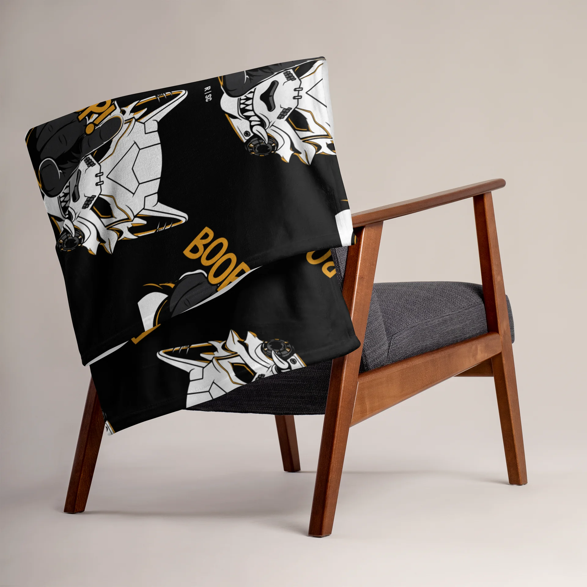 Wolf Mask Boop Blanket product image (2)