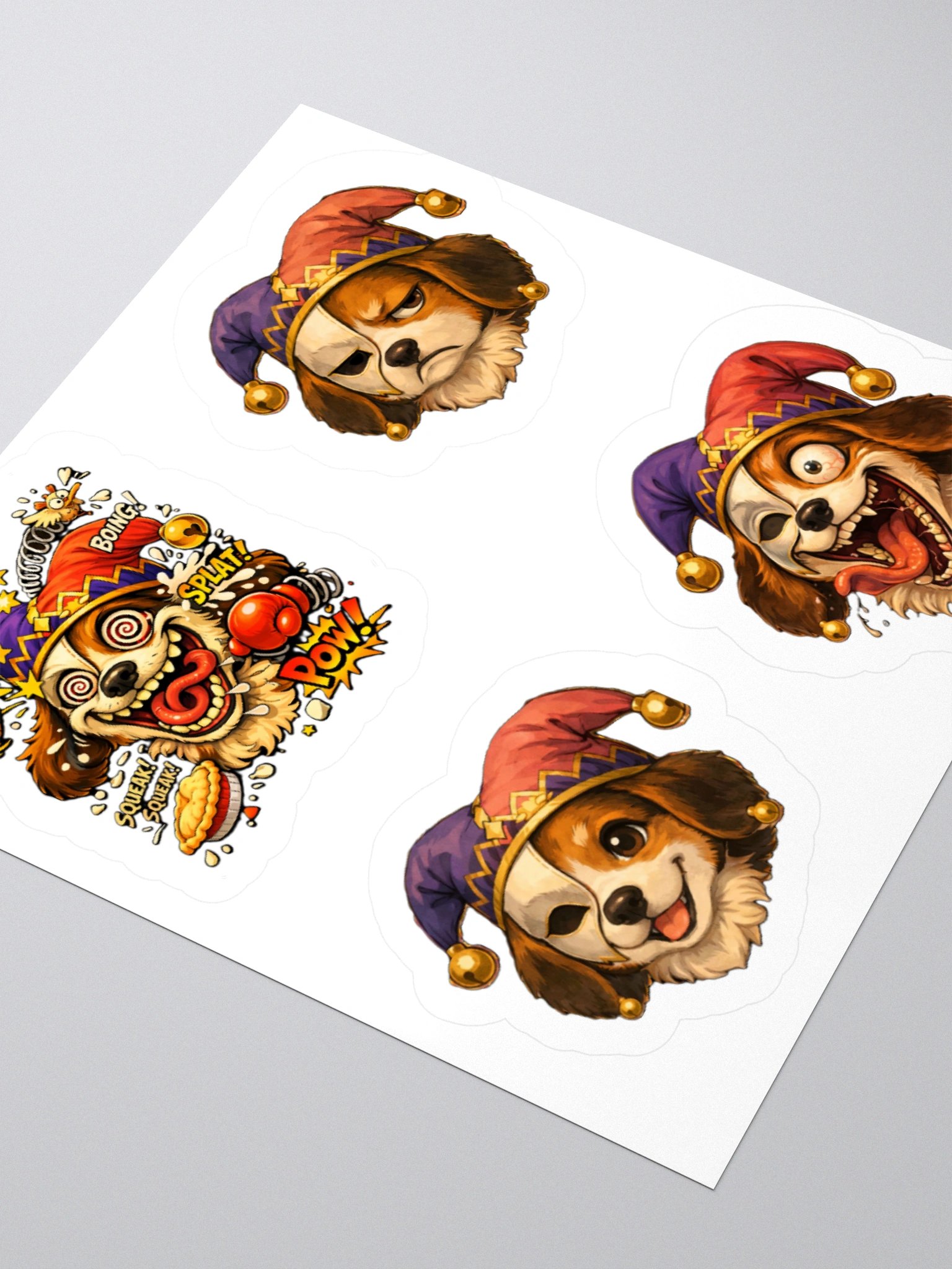 Kingdoms Jester Sticker Set product image (3)