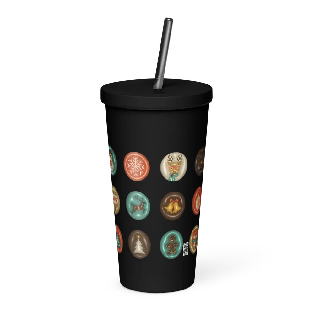 Christmas Charms Stainless Steel Tumbler product image (3)