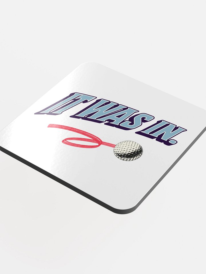 It Was In Golfing Motion Line Coaster product image (1)
