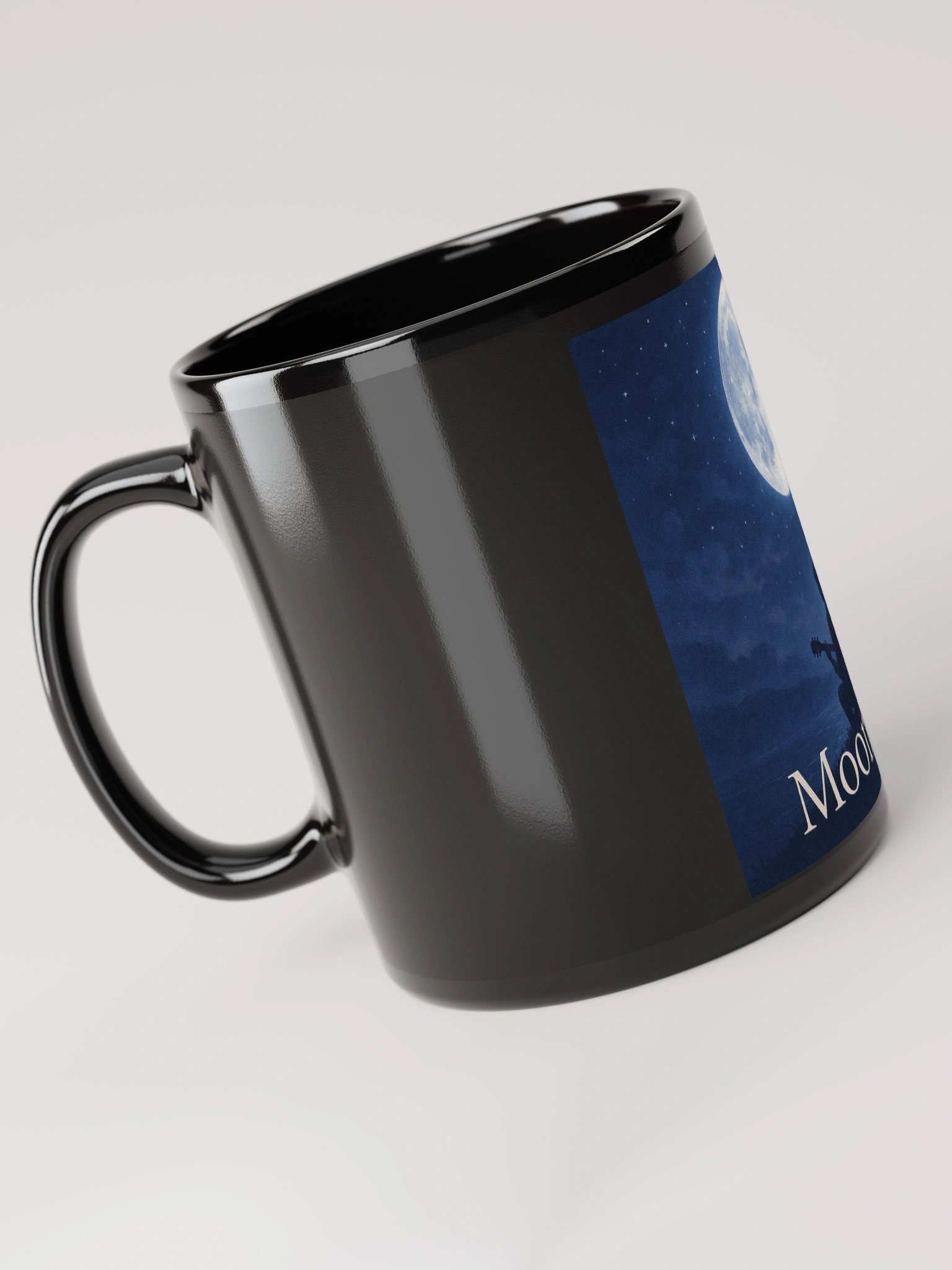 Black Moonlight Album Cover Mug - Show Your Support - Drinkware product image (3)
