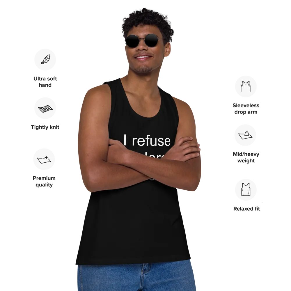 I refuse to tolerate lactose tank top product image (9)