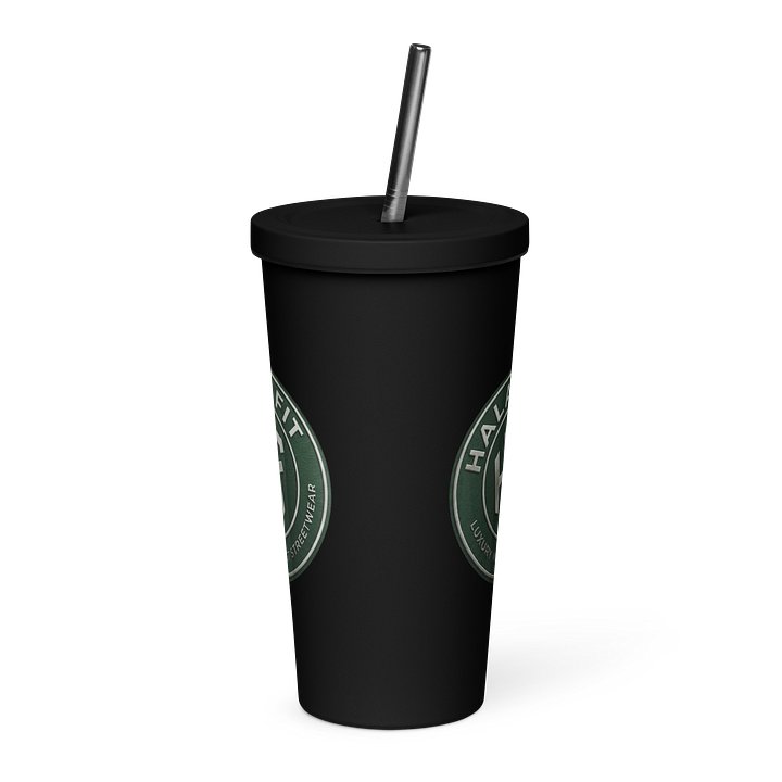 Halal Fit - Black Tumbler with Straw product image (2)