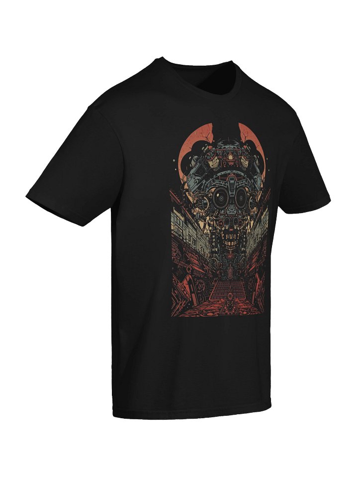 Retro-Futurist Robot Skull T-Shirt product image (2)