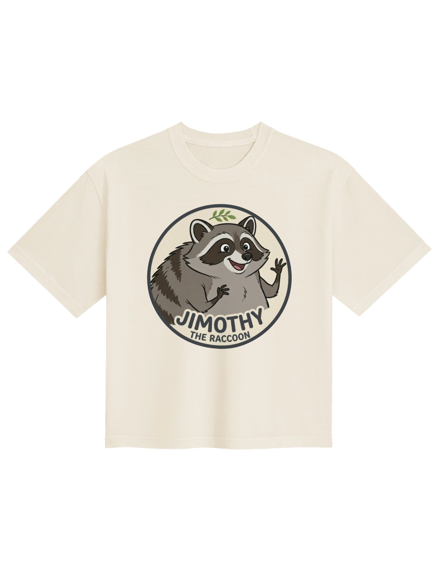 Jimothy the Raccoon Women's Heavyweight Boxy Shirt product image (2)