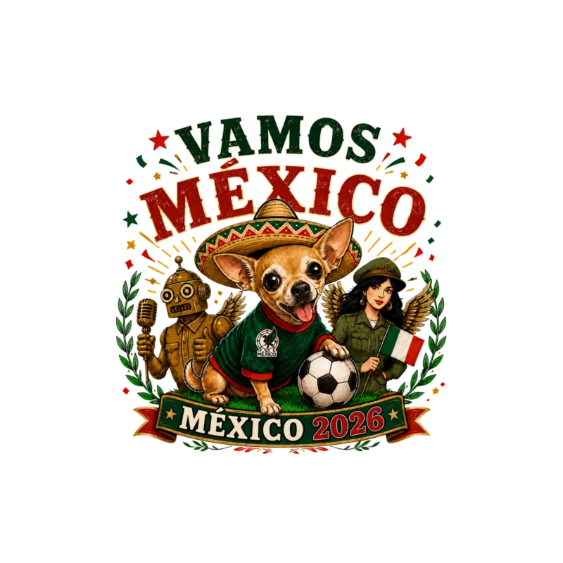 Vamos México 2026 Frank Game Day Sticker product image (4)