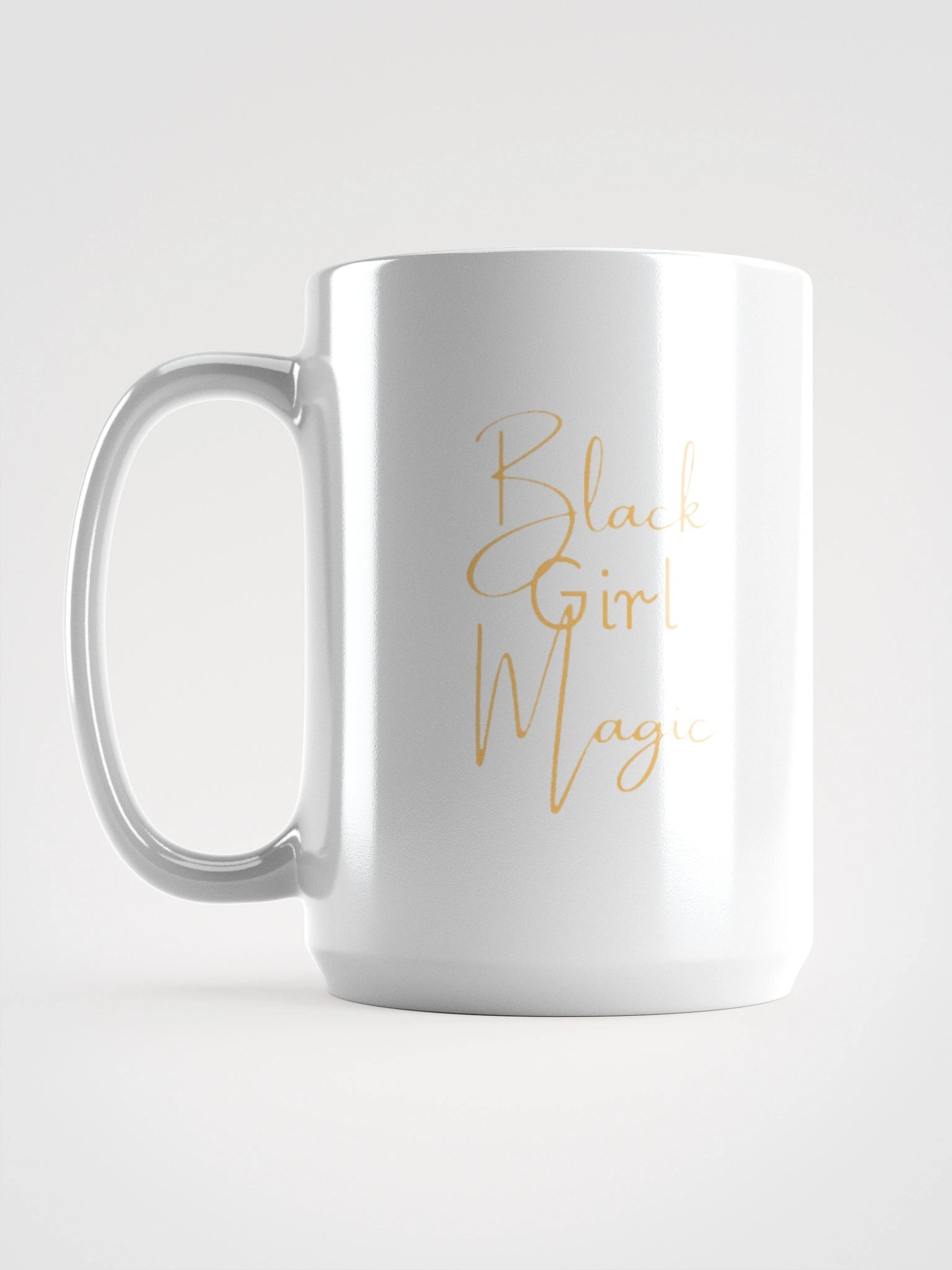 BLACK GIRL MAGIC GLOSSY MUG product image (1)