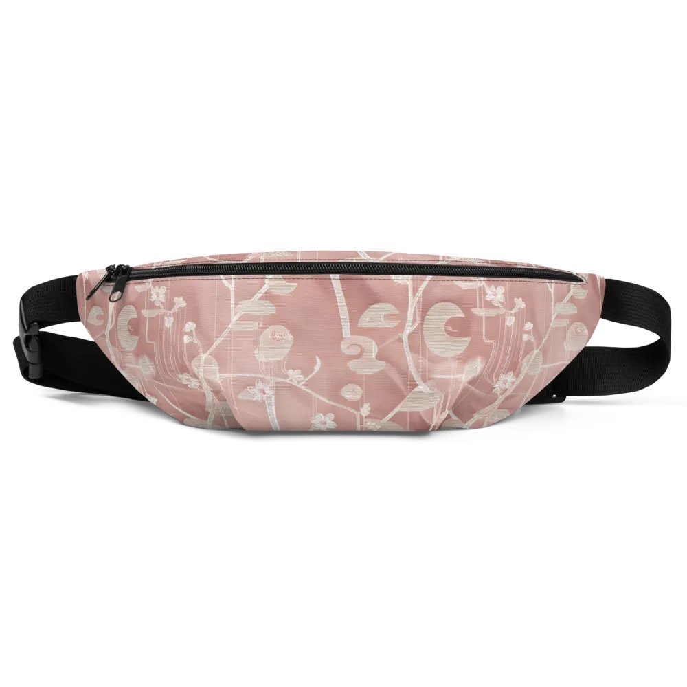 Pink & White Asian Inspired Small Crossbody bag product image (2)
