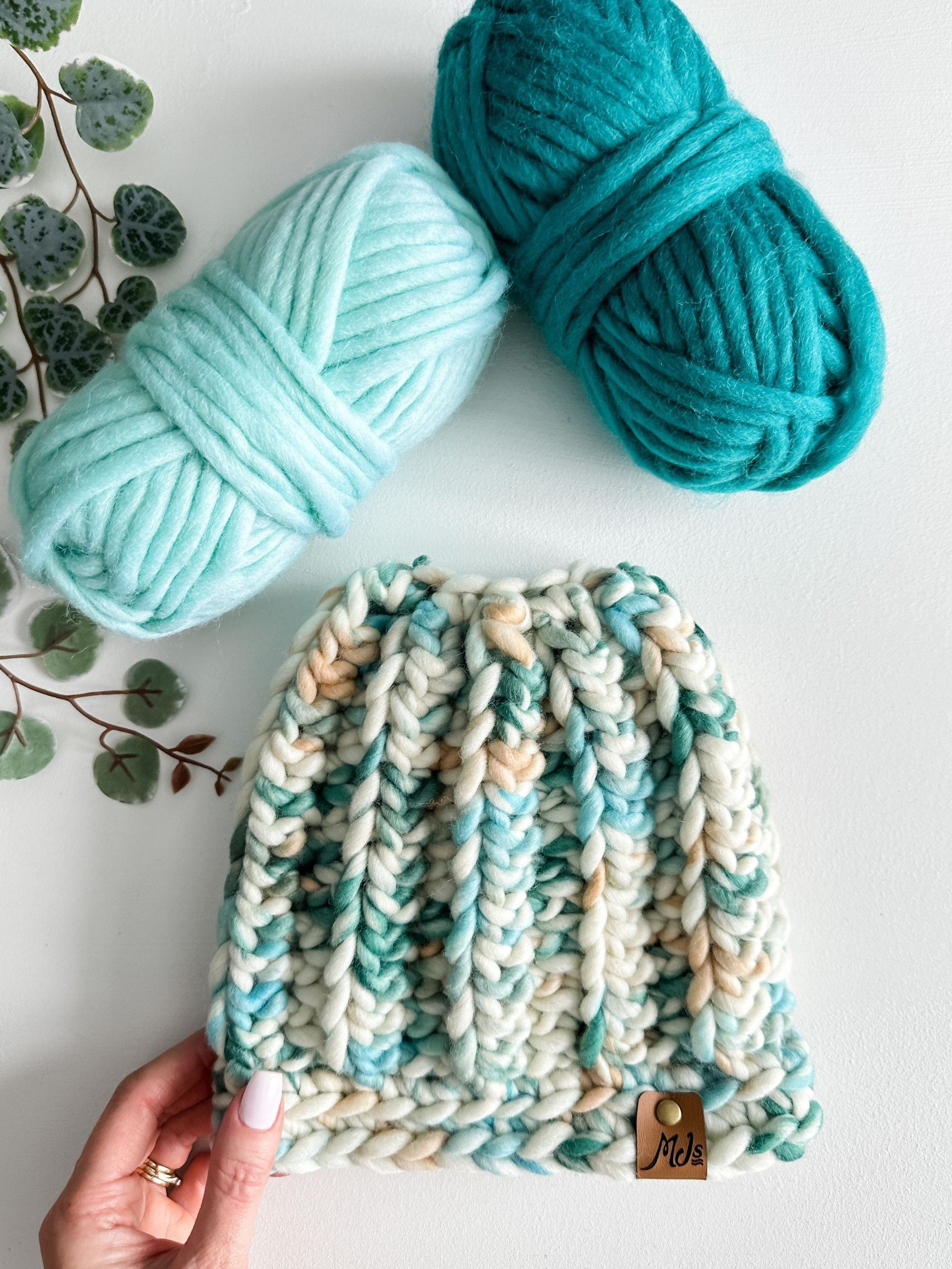 Messy Bun Beanie Crochet Pattern product image (3)